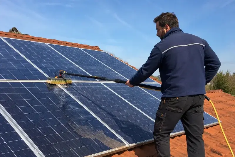 Nettoyage et entretien de panneaux solaires à Naujac-sur-Mer